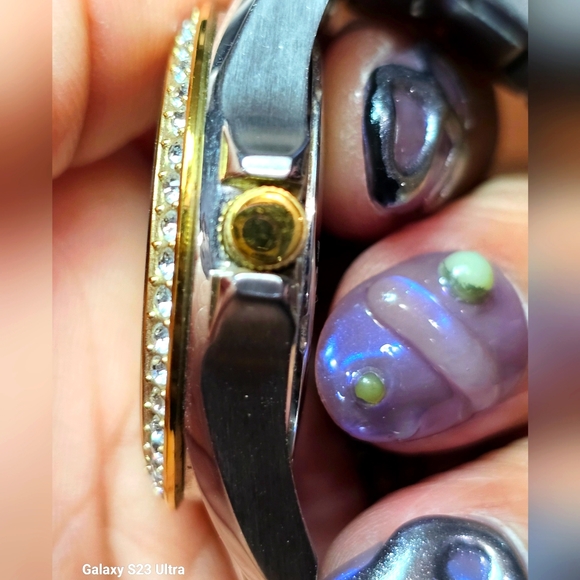 Fossil ES3204 Women's Riley Silver Dial Two Tone Steel Multifunction Watch - Picture 3 of 12